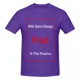 thumbnail image 1 of ¡NUEVO! Camiseta de manga corta de algodón 100 % de alta calidad con diseño de cabra que grita y es un animal de apoyo emocional para dueños de cabras, 1 of 5