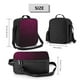 thumbnail image 2 of Disketp Dark Purple Glitter Bolsa Térmica Estampada para Almuerzo, Lonchera para Hombres y Mujeres Adultos, 2 of 7