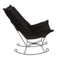 thumbnail image 4 of Scroll Puff Rocker Angora Ebony, 4 of 6