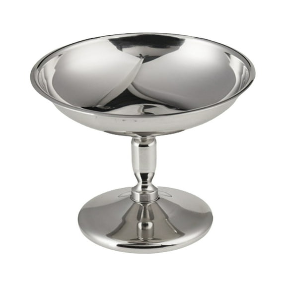 T-HOTLYST Stainless Steel Ice Cream Bowl Elegant Dessert Cup for Home Parties and Social Gatherings Sorbet and Mousse Serving Dish