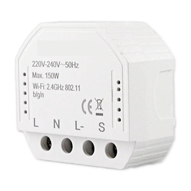 Module de Commutateur de Lumière LED Intelligent Contrôle Sans Fil Variateur de Lumière WiFi Compatible Maison Brise-Brise DIY Intelligent, Fiable et Fiable
