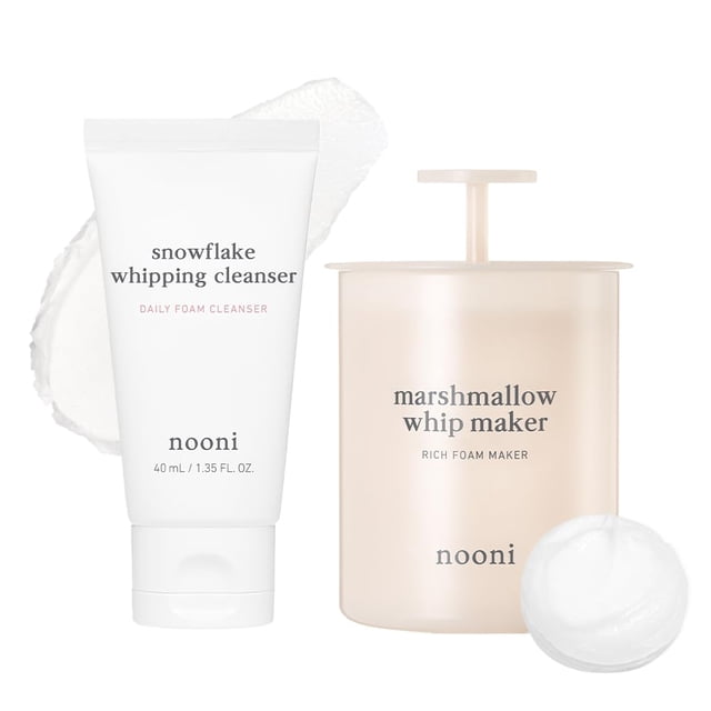Kit de limpieza facial NOONI Marshmallow Whip Maker & Cleanser