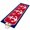 Red, variant on Nautical Anchor 2'x6' Runner Rugs for Hallway Kitchen Bedside Non Slip Washable, Blue Red Coastal Ocean Beach Compass Entryway Rug Runners with Rubber Backing, Long Carpet Runner for Laundry Room