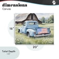 thumbnail image 4 of Stupell Industries Traditional American Pride Truck on Farm Canvas Art, 20 x 16, by Kim Allen, 4 of 8