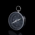 thumbnail image 4 of Hiking Compass,Silver Portable Pocket Compass Portable Compass Camping Compass Superior Craftsmanship, 4 of 12