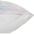 thumbnail image 4 of Violet Linen Christmas Snowed Man, Polyester, Super soft feel faux suede fabric, digital print, Snowman with Grey Hat Design, 18 Inch by 18 Inch, Decorative Throw Pillow Cover, 4 of 5