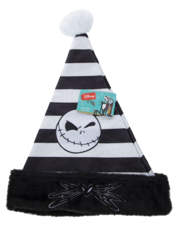 Disney The Nightmare Before Christmas Jack Skellington Santa Hat New with Tag - Walmart.com
