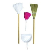 Wood Designs 24400 Broom, Mop, Duster, Dust Pan by Wood Designs