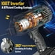 thumbnail image 5 of Máquina de soldar portátil HGNVGZ 140A 110V con estuche y accesorios, 5 of 8