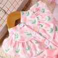 thumbnail image 5 of MEZZALL Toddler Spring Summer Girls Sleeveless Floral Heart Print Bow Detail Net Fabric Dress, 3-4 Years, 5 of 9