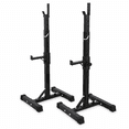 thumbnail image 5 of ZENY Pair of Adjustable Barbell Rack Stand Squat Bench Press Home GYM Weightlifting Fitness Exercise, 5 of 15