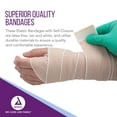 thumbnail image 4 of Dynarex Elastic Bandages with Self-Closure, Outstanding Compression and Stretch, Latex-Free Elastic Bandages with Velcro Closure, 4" x 5 yds., 1 Case of 50 (5 Boxes of 10), 4 of 7