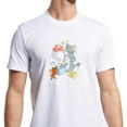 thumbnail image 5 of Reebok Mens Tom and Jerry Birthday Graphic T-Shirt, White, Medium, 5 of 6