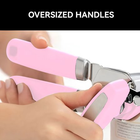 ACDANC Labor Saving Can Opener Kitchen Creative Tool Easy Can Opener Stainless Steel Can Opener Manual Multifunctional Labor Saving Can Opener Kitchen Creative Can Opener Tool Pink
