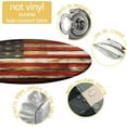 thumbnail image 3 of Fitted Tablecloth Round, Elastic Edge Table Covers - Indoor Kitchen Dinning Room or Outdoor Picnic Party Dining Tables Decoration Fits Tables Up to 48''''-52'''' Diameter, Independence-day, 3 of 5