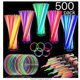 thumbnail image 2 of 300 pulseras y collares con barras luminosas ultrabrillantes, decoraciones para fiestas de Halloween que brillan en la oscuridad, paquete de regalos para fiestas con barras luminosas a grane, 2 of 4