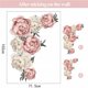 thumbnail image 4 of Adhesivo De Pared Diy Easy Delicate Instalación Lavable Adhesivo De Pared Decoración sonducket HA024902-04, 4 of 6