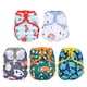 thumbnail image 2 of Suministros para bebés, 5 piezas de tela para bebés, fundas para pañales de tela para bebés, fundas para pañales para bebés de alta capacidad, 2 of 14