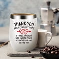 thumbnail image 5 of Best Gifts for Wife- Thanks for Being My Wife Wine Tumbler- Romantic Gifts for Her Women Wife Couple Soulmate On Wedding Anniversary Valentines Day (Black), 5 of 6