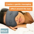 Brownmed IMAK Eye Pillow Pain and Stress Relief Mask Black