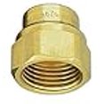 thumbnail image 2 of Spraying Systems 4676-1/4 1/4 Brass TeeJet Outlet Adapter, 2 of 2