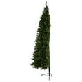 thumbnail image 4 of Nearly Natural 8ft. Grand Teton Spruce Flat Back Artificial Christmas Tree with 280 Warm White LED Lights and 1208 Bendable Branches, 4 of 11