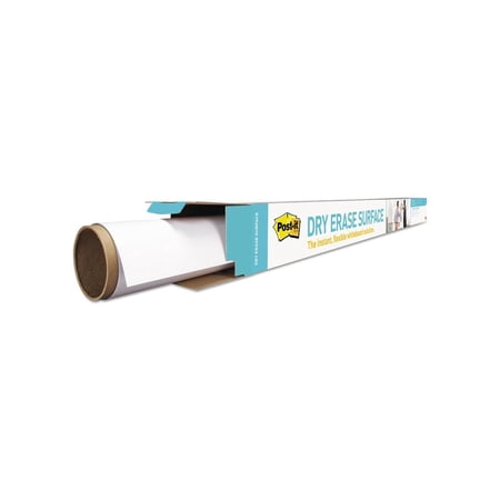 Post-it Self-Stick Dry Erase Surface Film, 6 x 4-Ft, 24 Sq. Ft