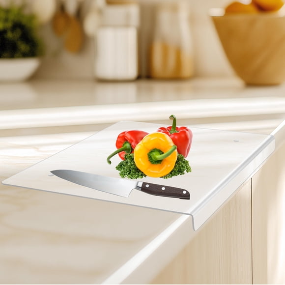SOPOTUTU White Cutting Board For Home Users Versatile Use 1 Set