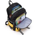 thumbnail image 4 of Minnieouse escolar con USB, bolsa de almacenamiento para tableta de trabajo universitario, viaje, Camping, botella de agua informal, Mochilas Negro, 4 of 6
