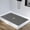 Grey, variant on Square Shower Mat Non Slip: 27x27 Inch  Shower Floor Mat with Drain Hole in Middle, PVC Loofah Massage Anti Slip Shower Mats for Inside Shower, Super Soft and Comfortable, Quick Drying