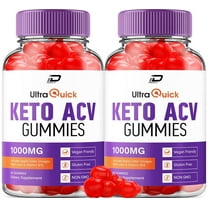 Ultra Quick Keto ACV Gummies Supplement, 2 Pack, 120 Gummies