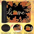 thumbnail image 4 of Fall Welcome Doormat, Fall Maple Leaves Decorative Doot Mat, Non-Slip Low-Profile Thanksgiving Front Door Floor Mat Washable for Indoor Outdoor Decoration 16x24 inch, 4 of 6