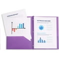 thumbnail image 4 of M·SOUTGONE 6 Pack Multicolor Plastic Folders with 3 Prongs, Ideal for School, College, Home, and Office, 4 of 9