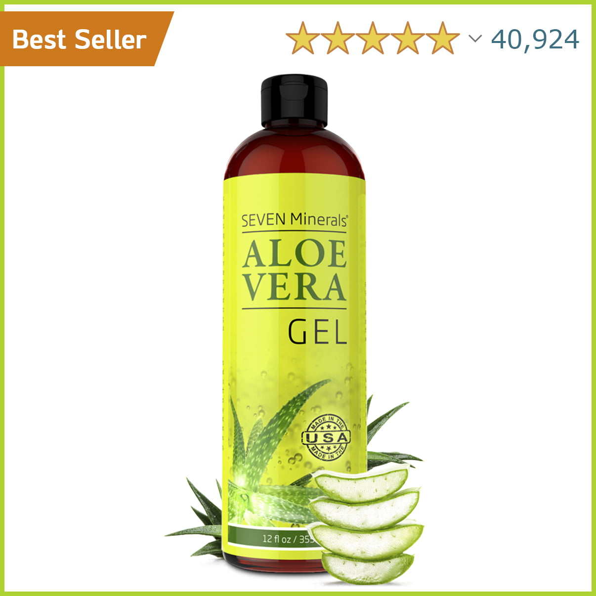mogelijkheid zonde Schurk Pure Aloe Vera Gel - 12 oz - Walmart.com