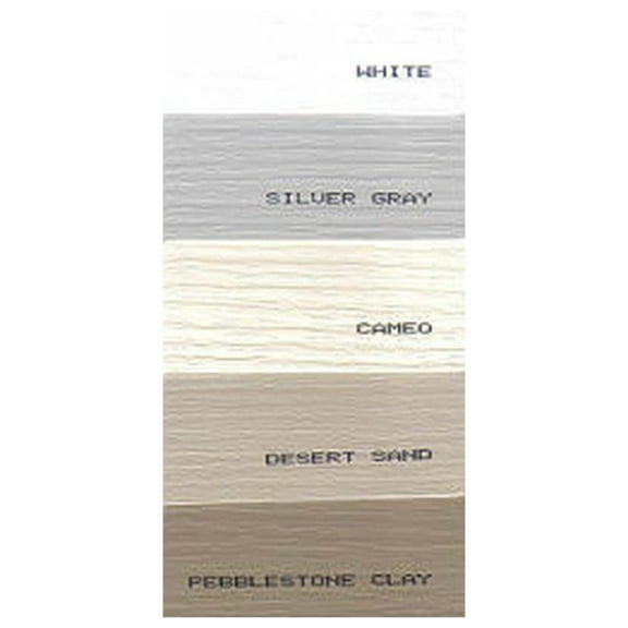 Mobile Home Skirting Vinyl Underpinning Panel White 16" W x 28" L (pack of 8)