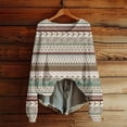 thumbnail image 2 of Bovemsi Womens Sweaters Fall For Women 2025 Plus Size Graphic Print Long Sleeve Shirts Casual Cute Knit Tops Pullover Fall Sweaters, 2 of 3