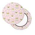 thumbnail image 2 of Vsdgher Queen For Rabbit Print Stool Covers Round,Stretch Round Stool Covers Washable Stool Cushion Slipcover Elastic Chair Covers for 12-14 Inch Chair, 2 of 7