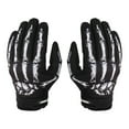 thumbnail image 4 of Guantes de motocicleta con patrón de esqueleto, guantes de completo, transpirables, antideslizantes, para hombres y mujeres, versátiles TallaXL, 4 of 8