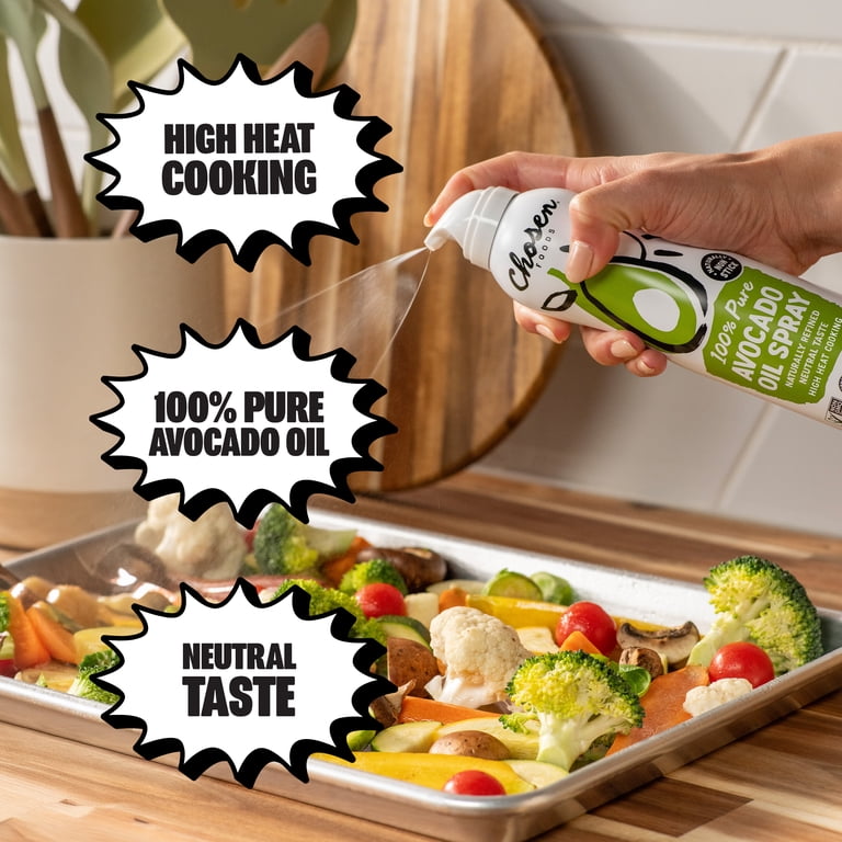 6 pack) Chosen Foods 100% Pure Avocado Oil Spray 4.7 oz - Walmart.com