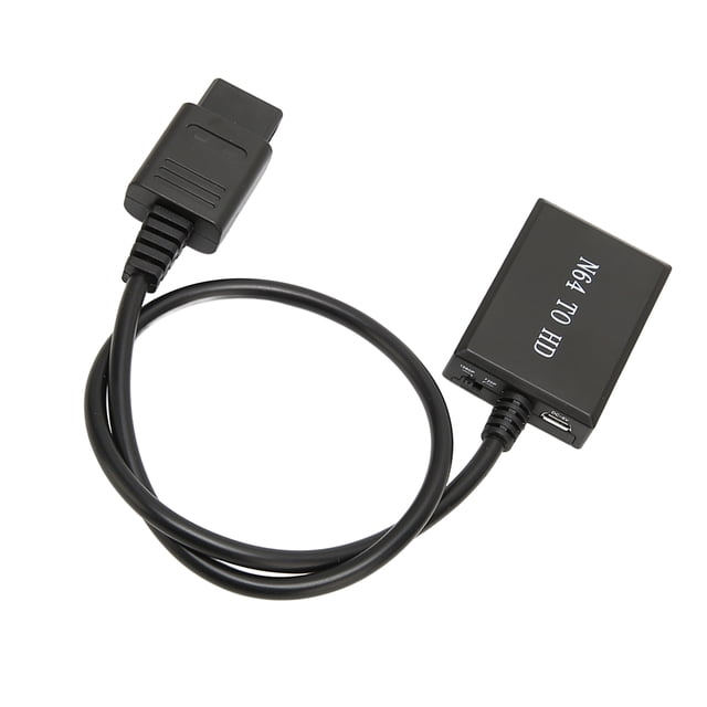 Game HD Multimedia Interface Converter, 720P 1080P Support PAL NTSC Plug and Play HD Link Cable Lifelike Image for Live TV