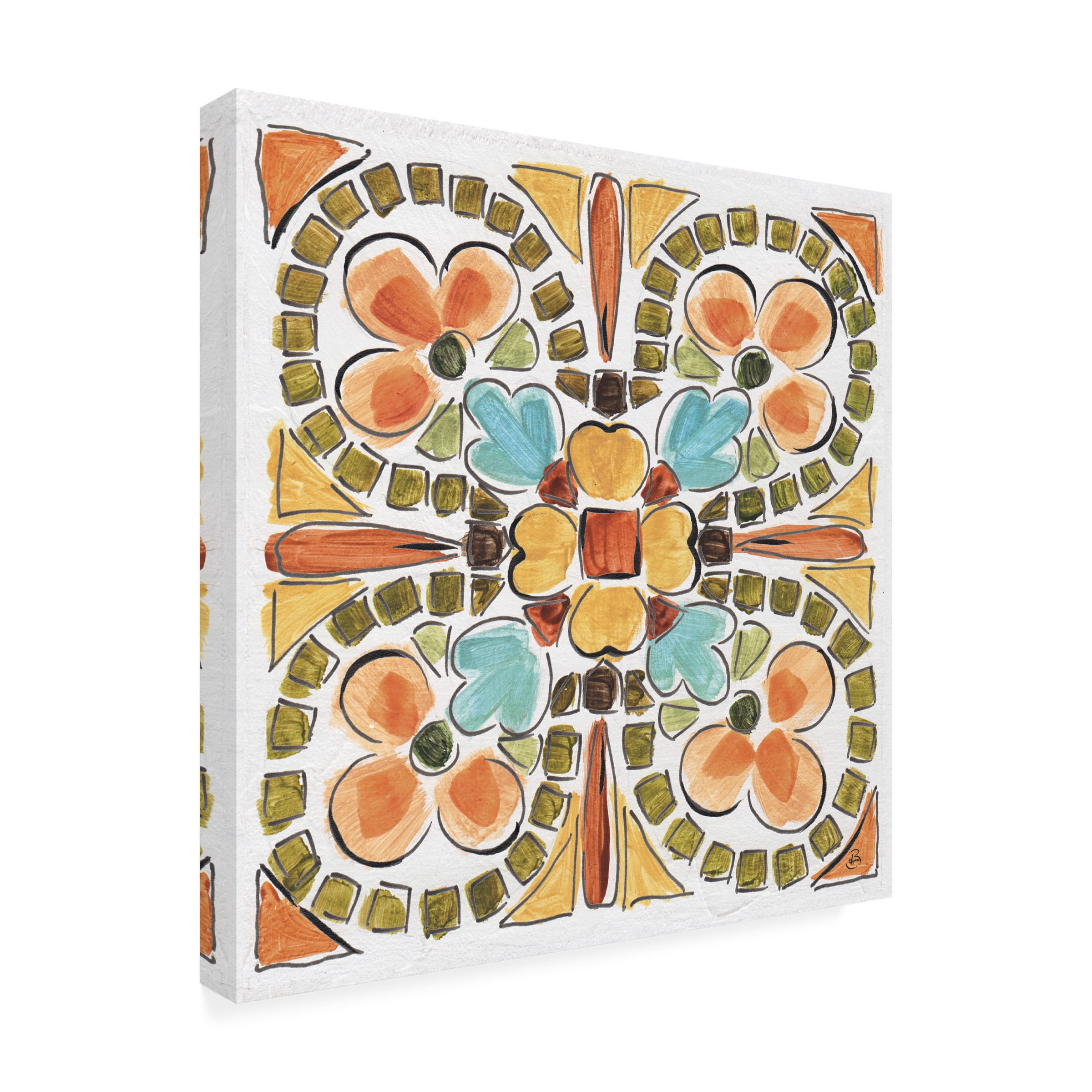 Daphne Brissonnet 'Tuscan Breeze IX' Canvas Art