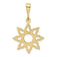 thumbnail image 3 of Finest Gold 14K Yellow Gold Sun Charm, 3 of 4