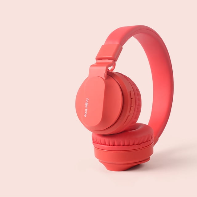 Auriculares Bluetooth 5.0 de diadema con tarjeta de aula inalámbrica y gran capacidad de batería para niños. Auriculares Bluetooth.