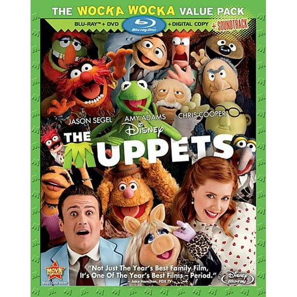 Les Muppets (Pack Combo 3 Disques) [Blu-ray + DVD + Copie Numérique]