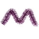 Guirlande de Noël Artificielle en Guirlande Violette Pétillante de 9' x 10" Pré-Éclairée - Lumières Violettes – image 1 sur 2