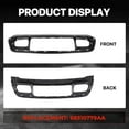 thumbnail image 5 of Bumper Grille Grill Trim Molding Bezel Compatible with 2016-2021 Jeep Grand Cherokee 68310779AA Fascia Applique, 5 of 7