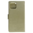 thumbnail image 2 of TopSave Goospery Rich MAX(5) Card Slot Leather Folio Wallet Flip Case For iPhone 15 Plus (6.7"), Gold, 2 of 3