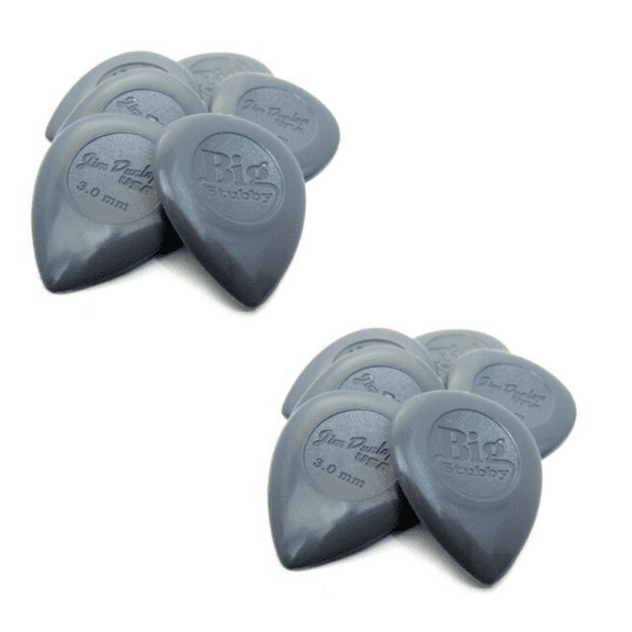 Dunlop Guitar Picks   Nylon Big Stubby  12 Pack  3.0mm  445P3