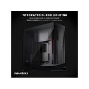 Phanteks NV9 MKII, Showcase Full-Tower Chassis, Rear-Connect MB Support, Integrated D/A-RGB Lighting, Seamless Tempered Glass Design, 11x 140mm Fan Positions, Black