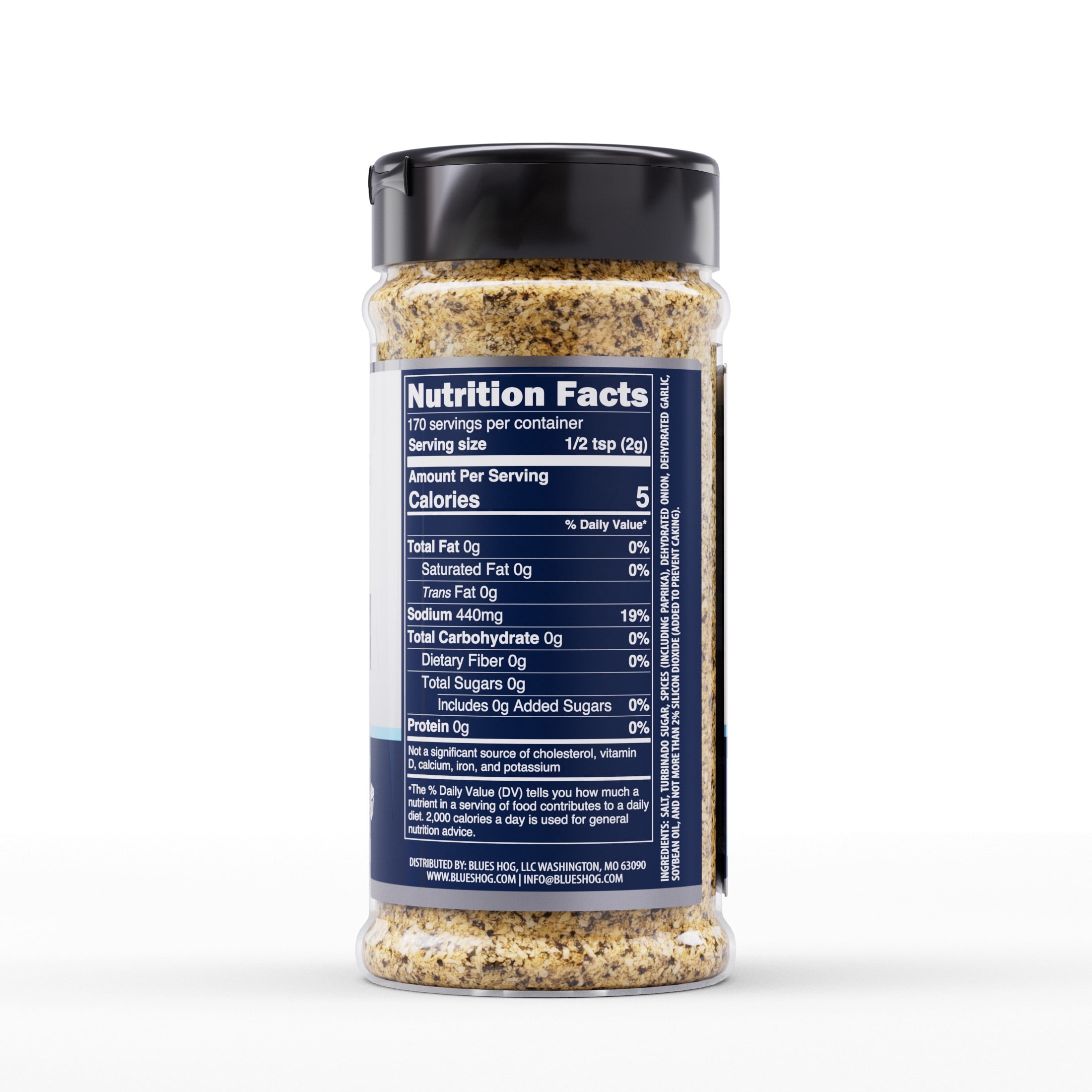 Blues Hog All In BBQ Seasoning, Gourmet All Purpose Rub, All-Natural, Gluten-Free, 12 oz
